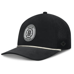 Boston Bruins Fanatics Front Office Performance A-Frame Adjustable Hat - Black Hats
