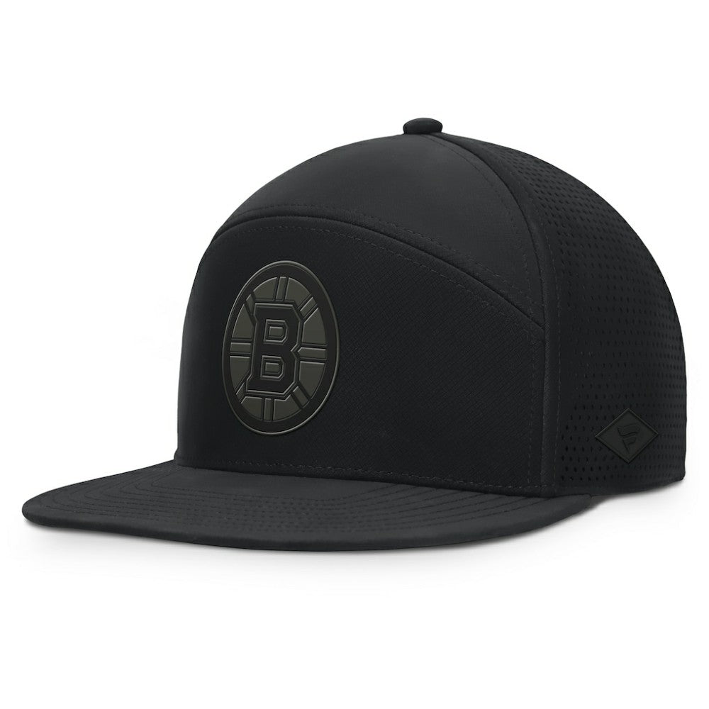 Boston Bruins Fanatics Front Office Adjustable Hat - Black Hats