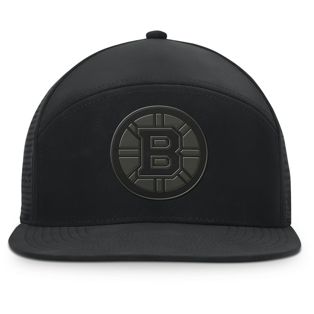 Boston Bruins Fanatics Front Office Adjustable Hat - Black Hats