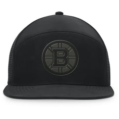 Boston Bruins Fanatics Front Office Adjustable Hat - Black Hats