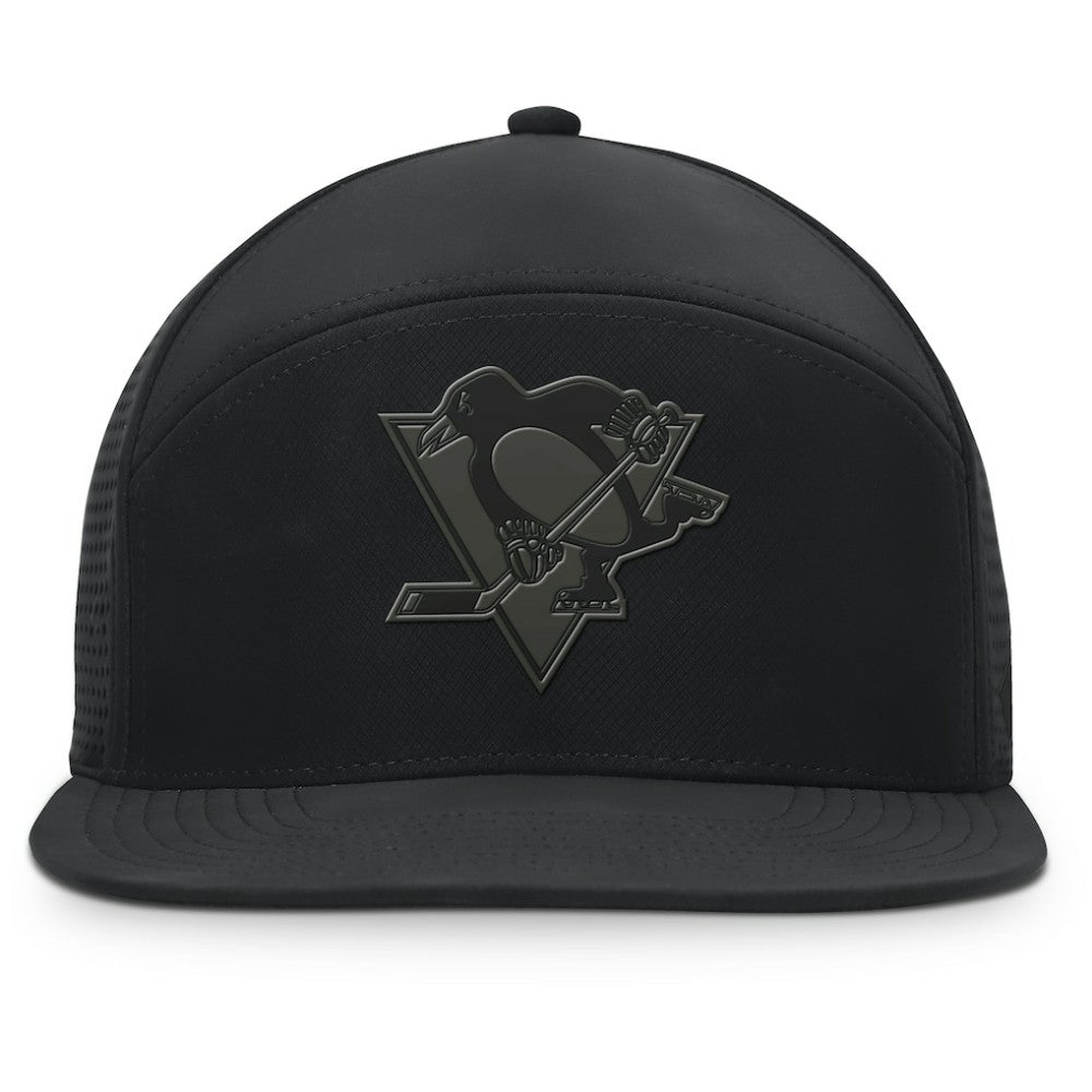 Pittsburgh Penguins Fanatics Front Office Adjustable Hat - Black Hats