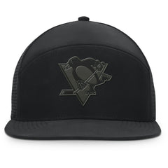 Pittsburgh Penguins Fanatics Front Office Adjustable Hat - Black Hats