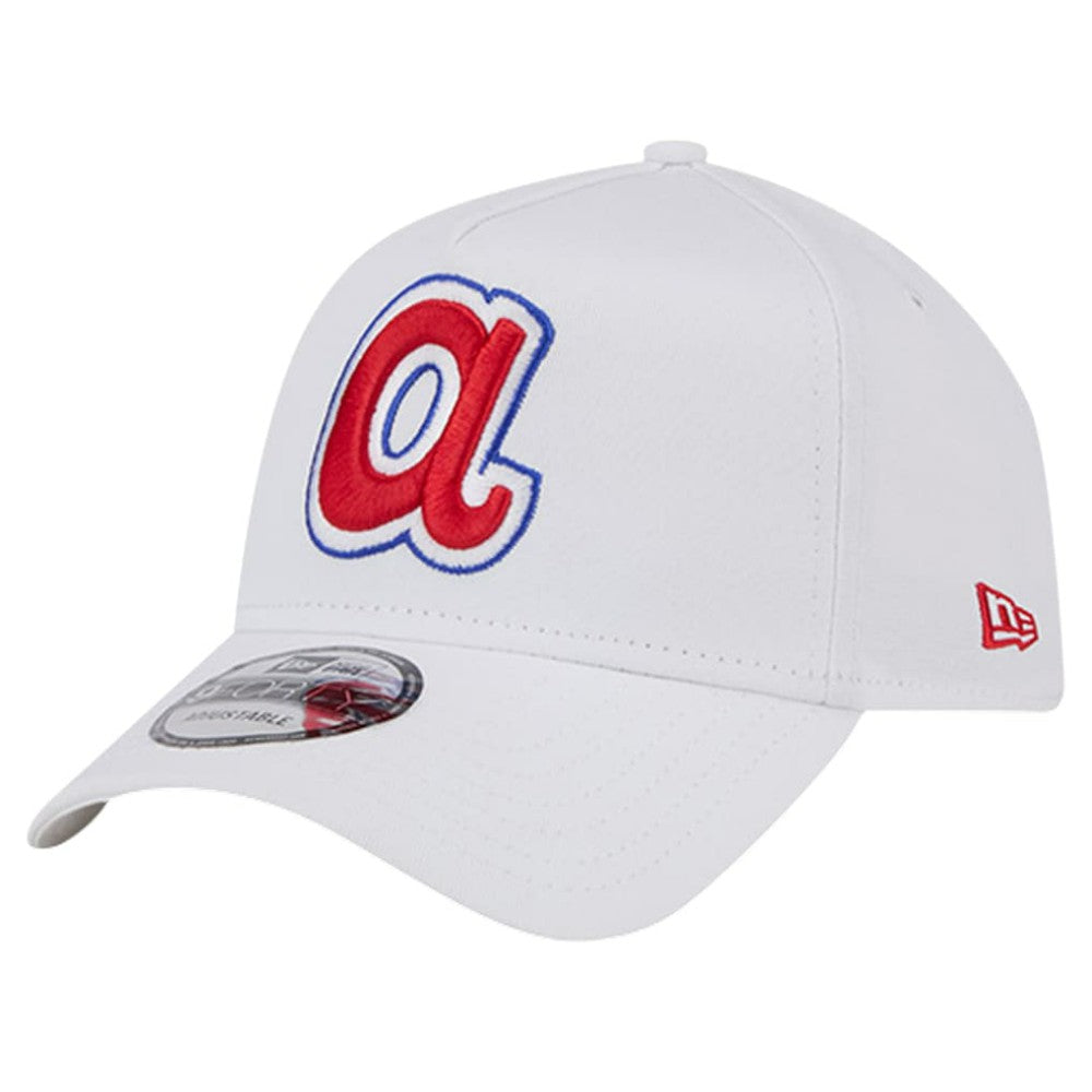 Atlanta Braves TC A-Frame 9FORTY Adjustable Hat White