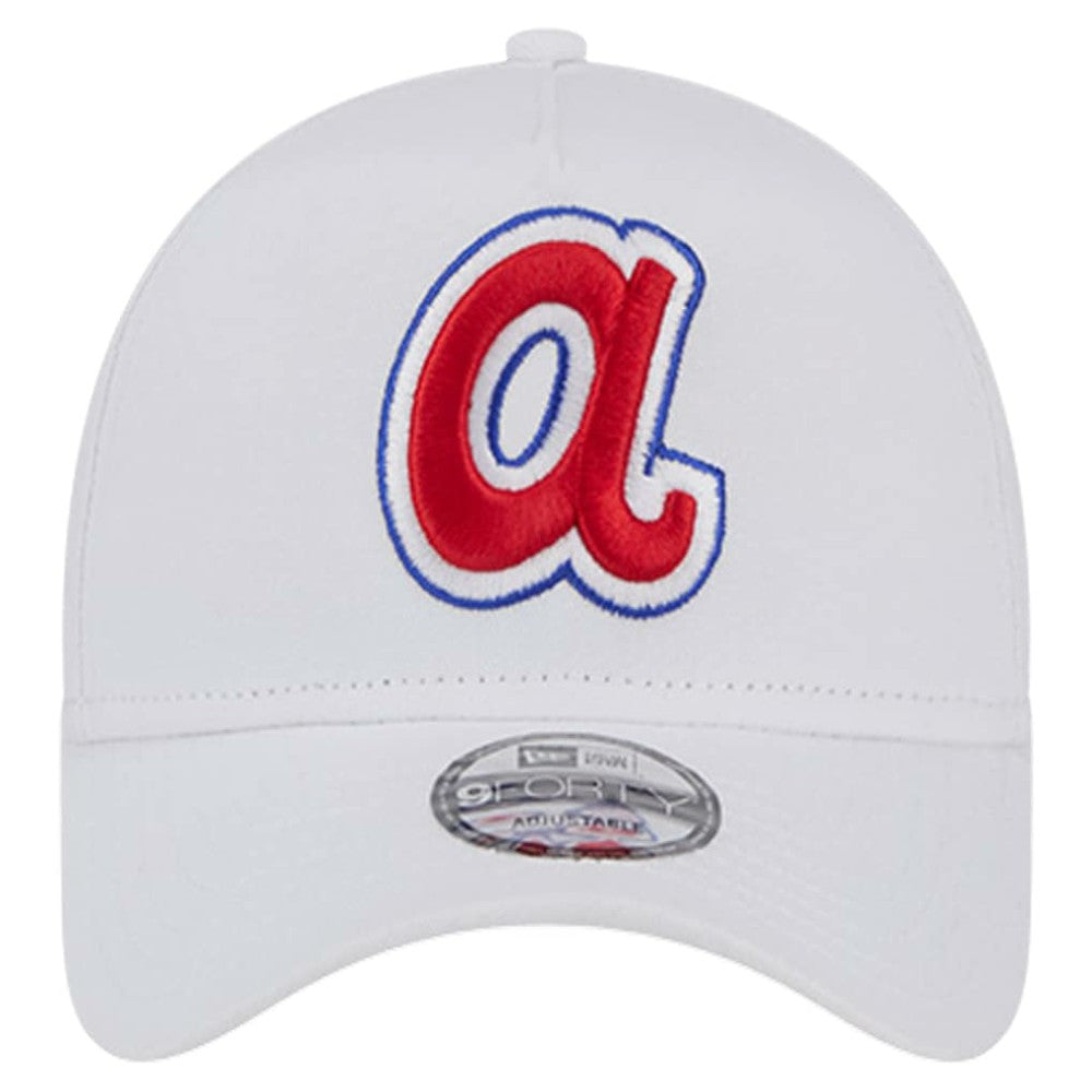 Atlanta Braves TC A-Frame 9FORTY Adjustable Hat White