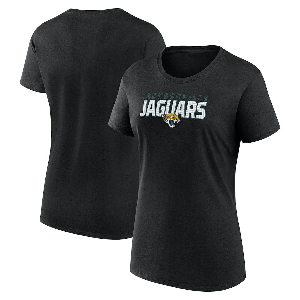 Jacksonville Jaguars Logo Athletic Women's Lean T-Shirt - Black online