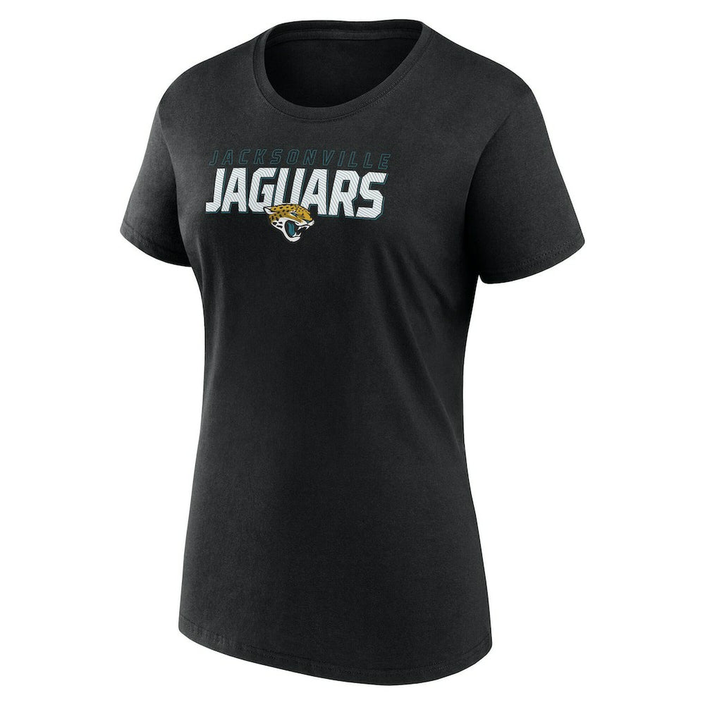 Jacksonville Jaguars Logo Athletic Women's Lean T-Shirt - Black online