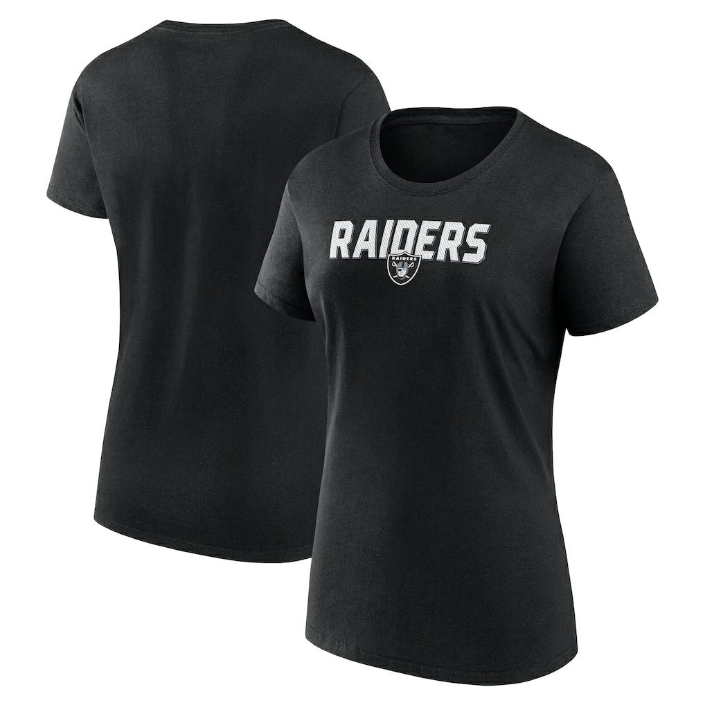 Las Vegas Raiders Logo Athletic Women's Lean T-Shirt - Black online