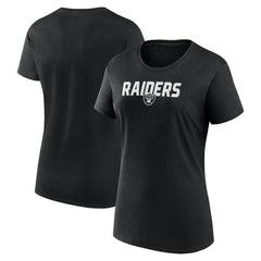 Las Vegas Raiders Logo Athletic Women's Lean T-Shirt - Black online