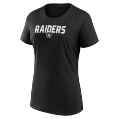 Las Vegas Raiders Logo Athletic Women's Lean T-Shirt - Black online