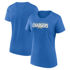 Los Angeles Chargers Logo Athletic Women's Lean T-Shirt - Powder Blue online