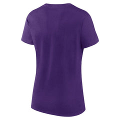 Minnesota Vikings Logo Athletic Women's Lean T-Shirt - Purple sale