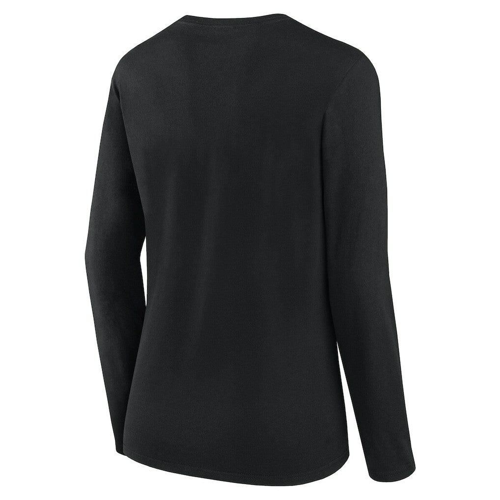 Jacksonville Jaguars Logo Athletic Women's Grip Long Sleeve T-Shirt - Black online