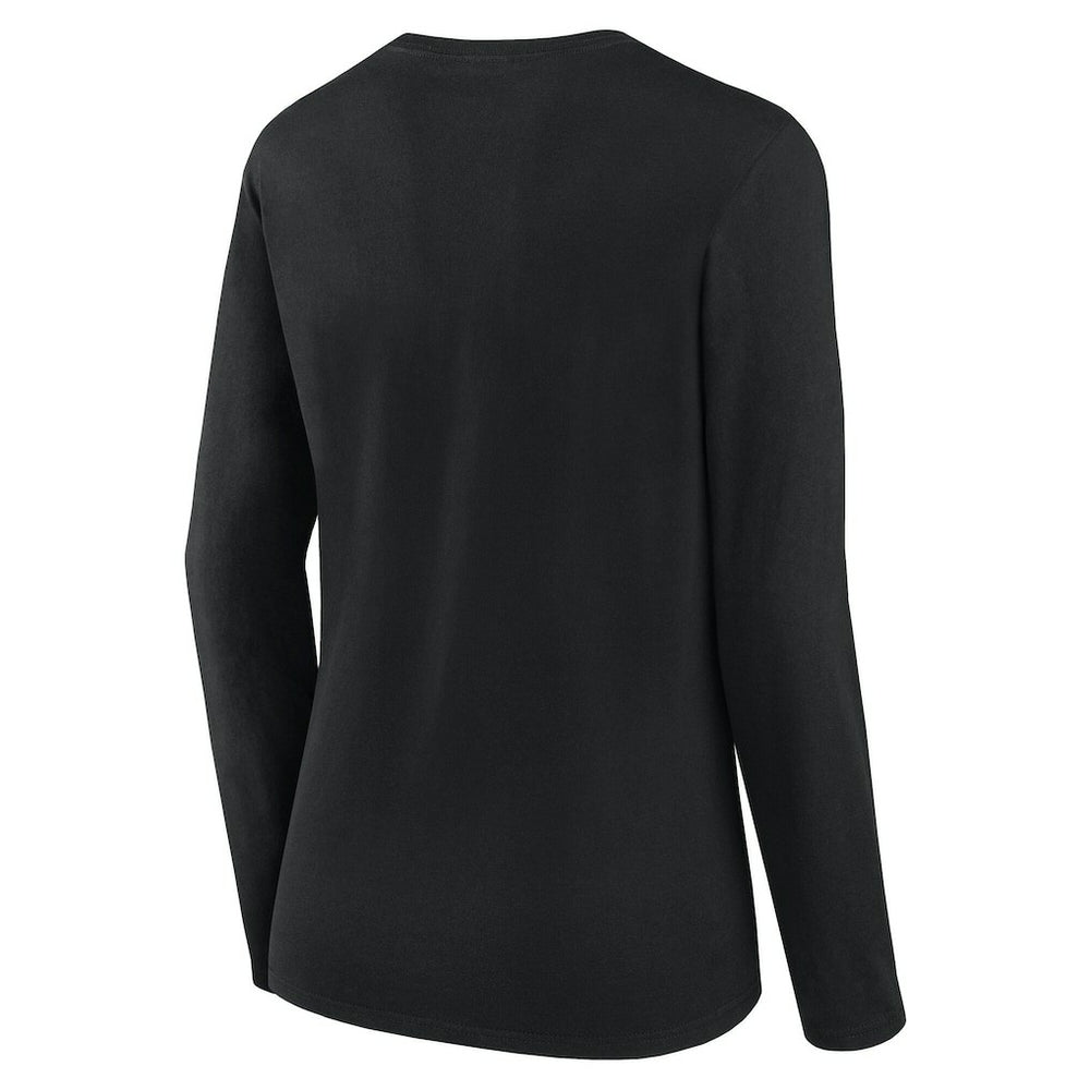 Cincinnati Bengals Logo Athletic Women's Grip Long Sleeve T-Shirt - Black online