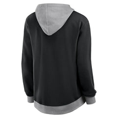 New Orleans Saints Logo Athletic Women's Hit It French Terry Full-Zip Hoodie - Black online