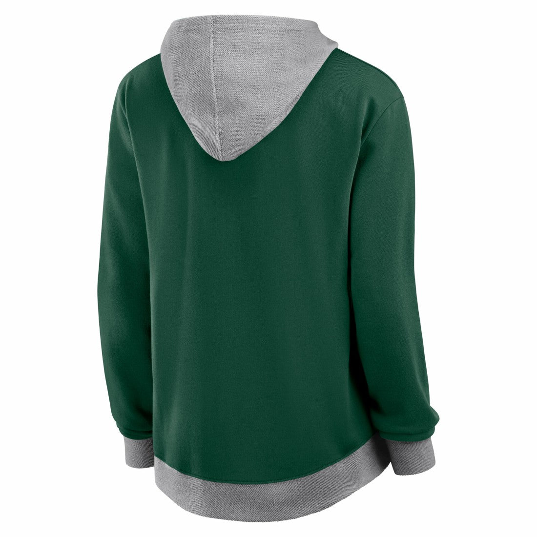 Green Bay Packers Logo Athletic Women's Hit It French Terry Full-Zip Hoodie - Green online