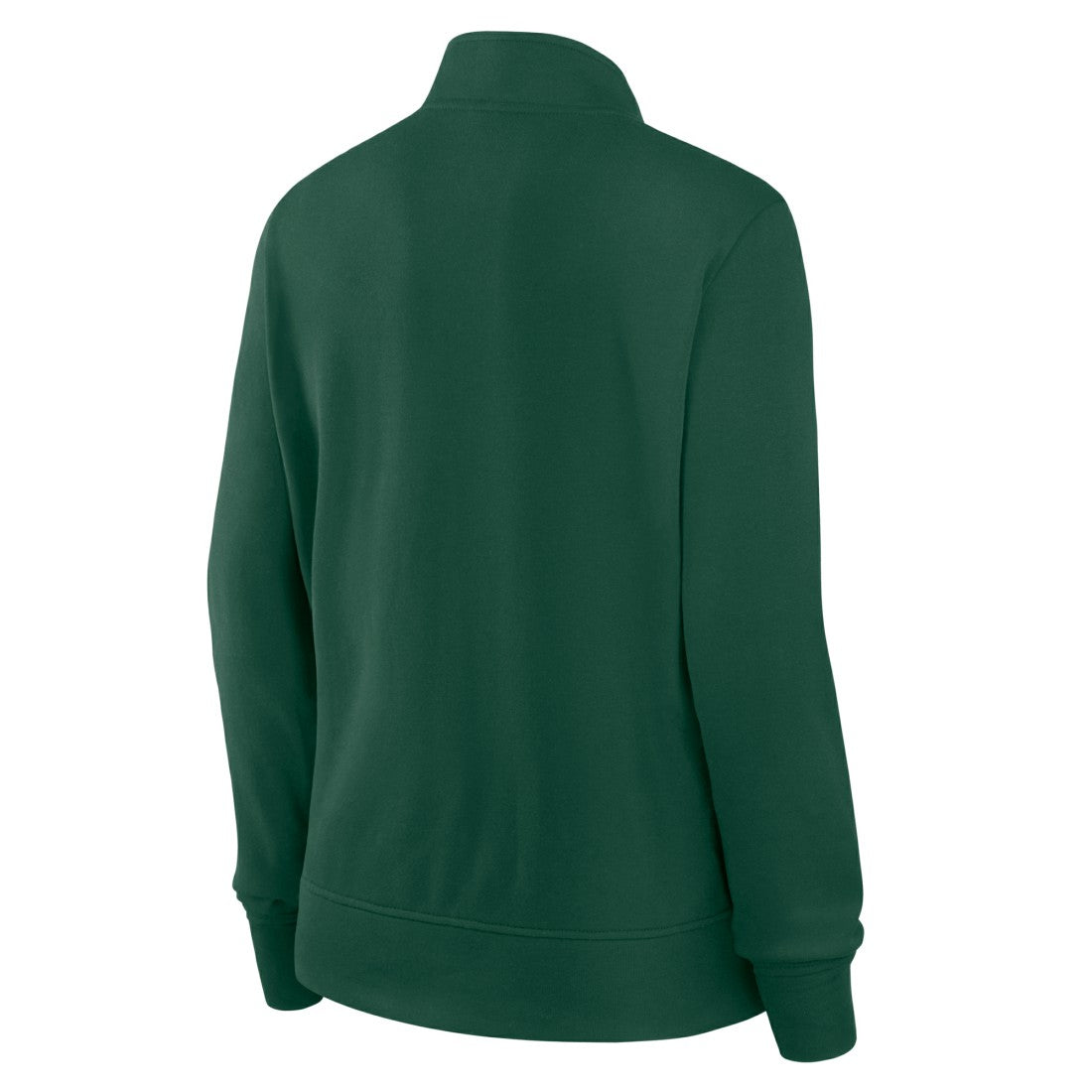Green Bay Packers Logo Athletic Women's Velocity Quarter-Zip Jacket - Green for sale