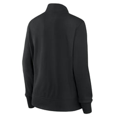 New Orleans Saints Logo Athletic Women's Velocity Quarter-Zip Jacket - Black online