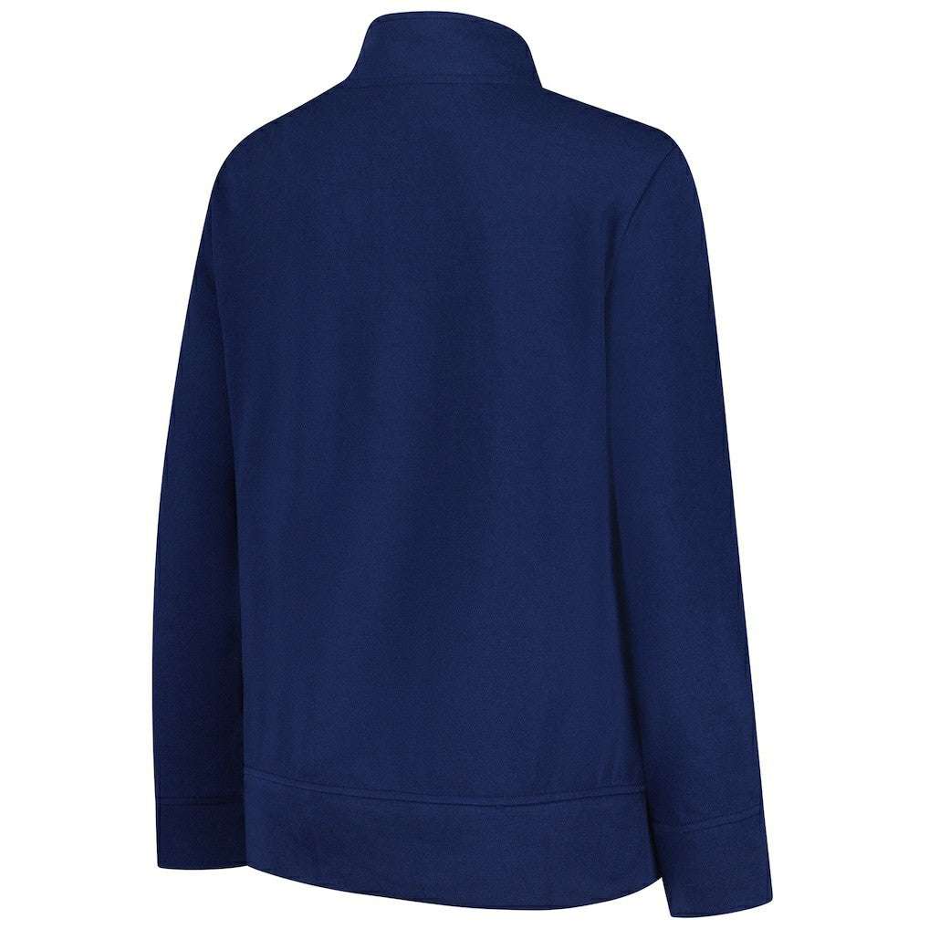 Dallas Cowboys Logo Athletic Women's Velocity Quarter-Zip Jacket - Navy online