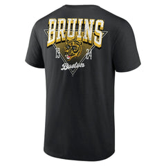 Boston Bruins Logo Athletic Never Over T-Shirt - Black T-shirts