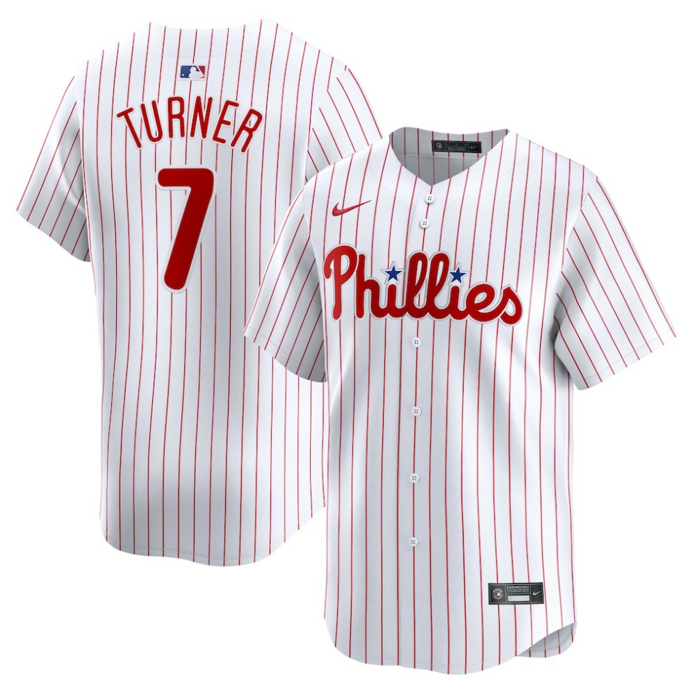 Trea Turner Philadelphia Phillies Youth Home Limited Player Jersey White