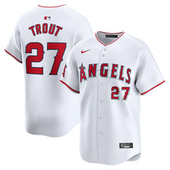 Mike Trout Los Angeles Angels Youth Home Limited Player Jersey White
