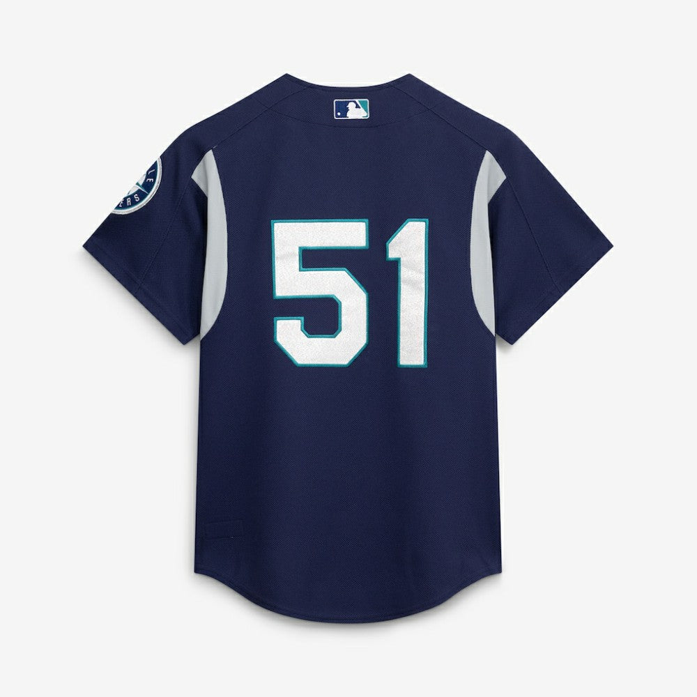 Ichiro Suzuki Seattle Mariners Cooperstown Collection Batting Practice Jersey Navy