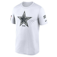 Dallas Cowboys 2024 Salute To Service Legend Performance T-Shirt - White outlet