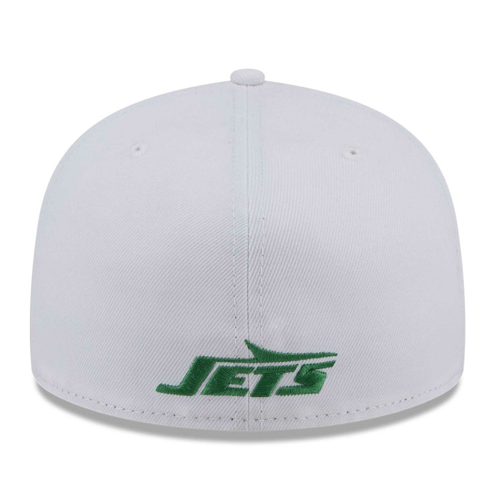 New York Jets New Era Wordmark Omaha 59FIFTY Fitted Hat - White online