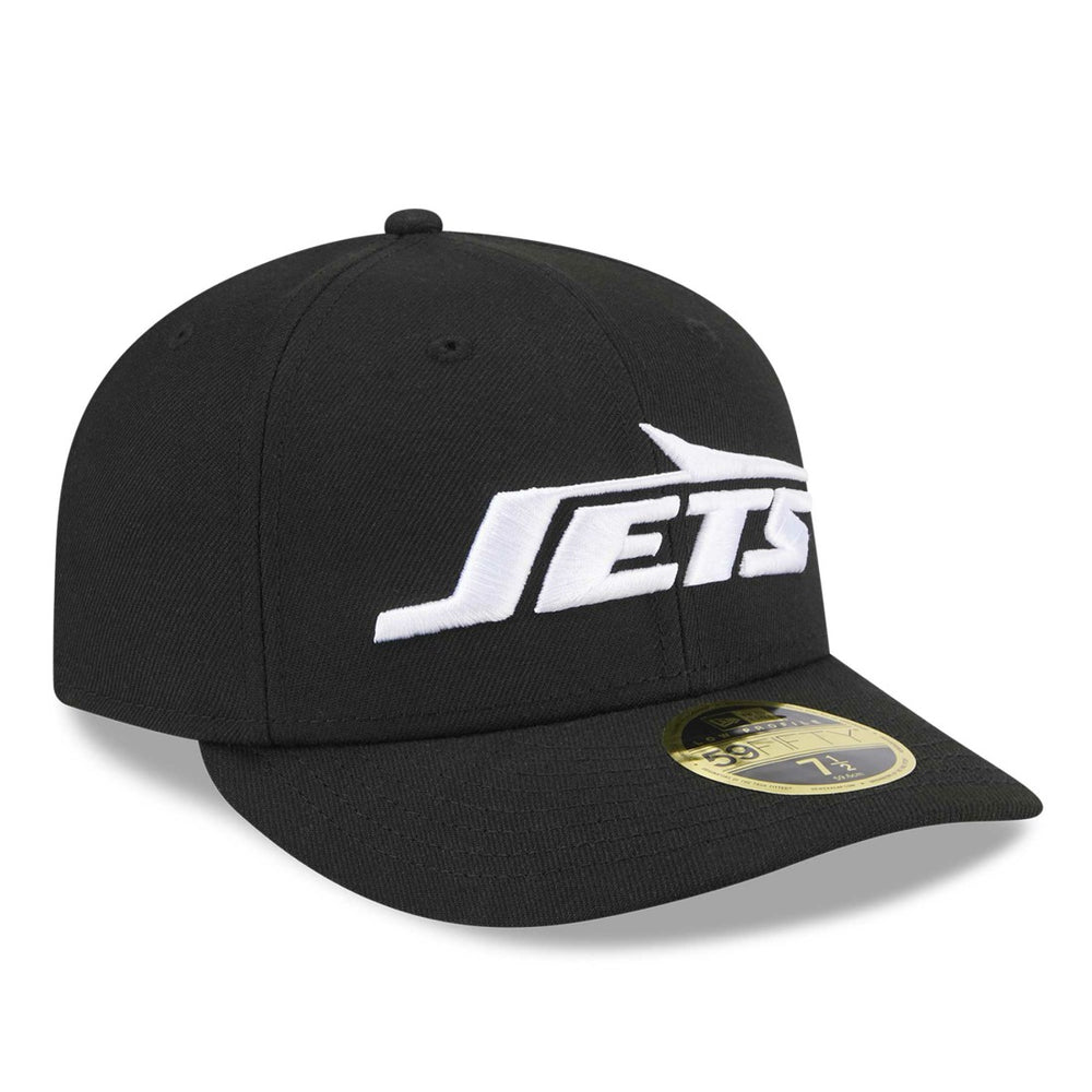 New York Jets New Era Omaha Low Profile 59FIFTY Fitted Hat - Black sale