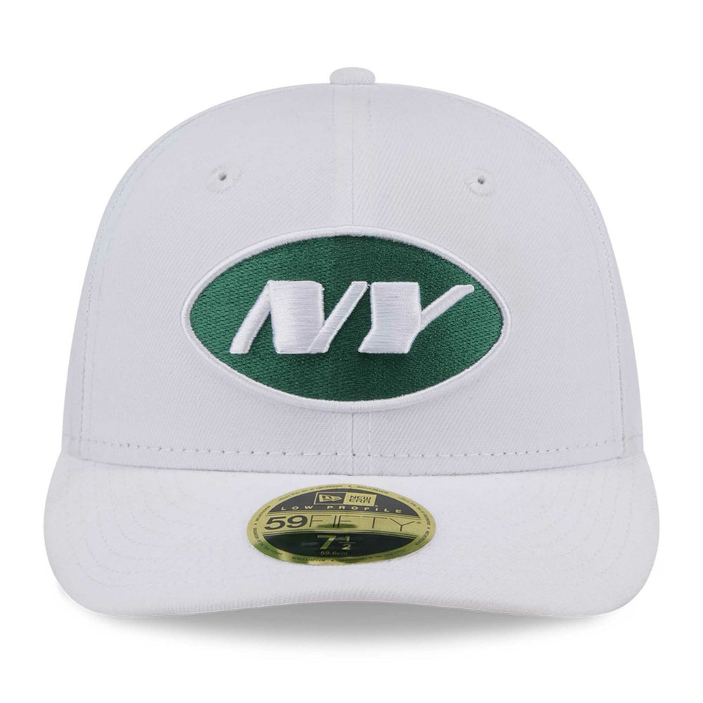 New York Jets New Era Omaha Low Profile 59FIFTY Fitted Hat - White discount