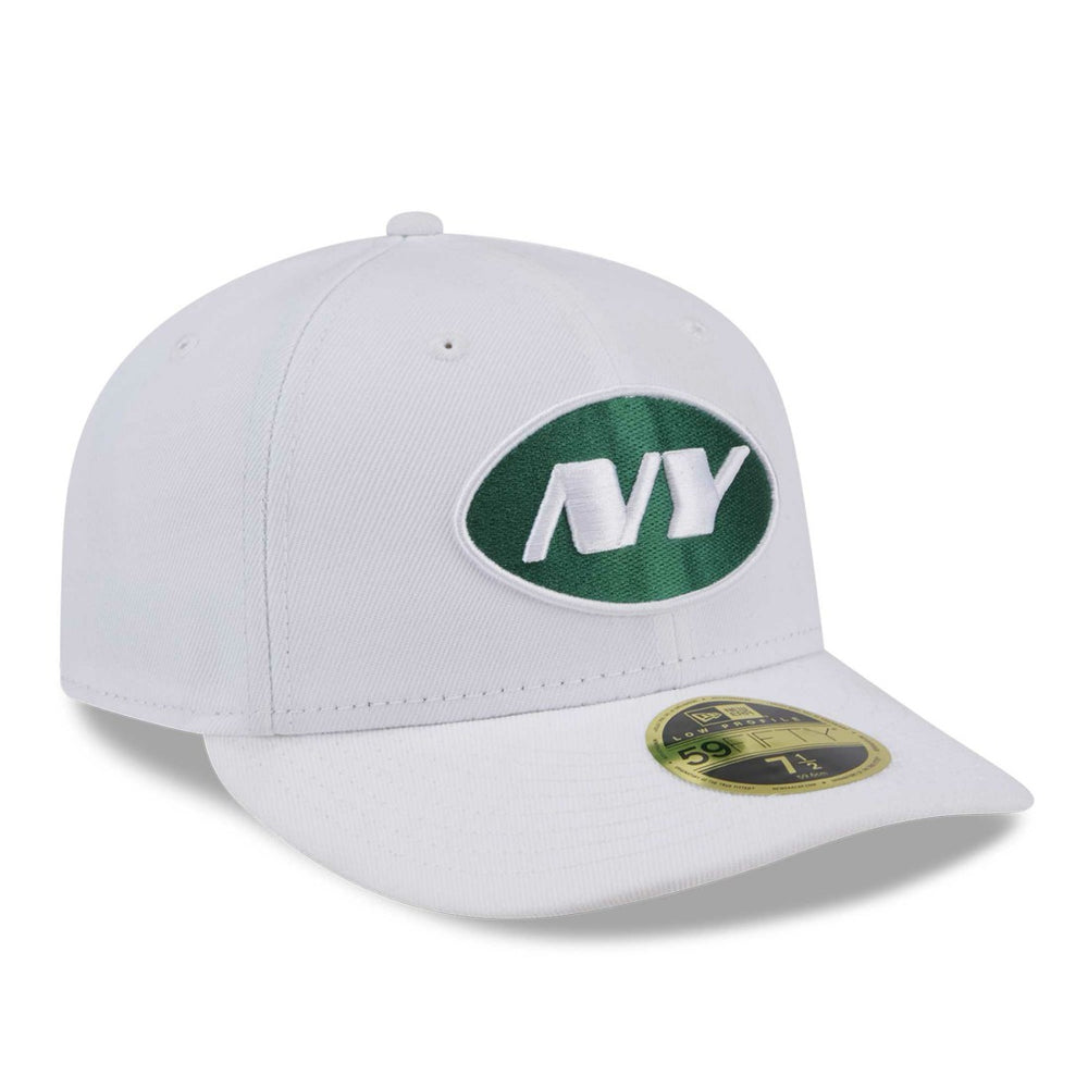 New York Jets New Era Omaha Low Profile 59FIFTY Fitted Hat - White discount