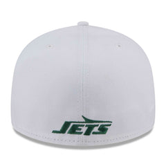 New York Jets New Era Wordmark Omaha Low Profile 59FIFTY Fitted Hat - White sale