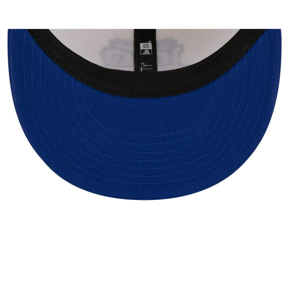 New York Giants New Era 100th Season Two-Tone 9FIFTY Snapback Hat - Cream/Royal on sale
