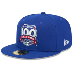 New York Giants New Era 100th Season 59FIFTY Fitted Hat - Royal cheap