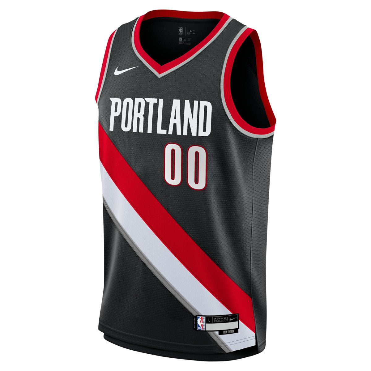 Scoot Henderson Portland Trail Blazers Youth Swingman Jersey - Icon Edition - Black on sale