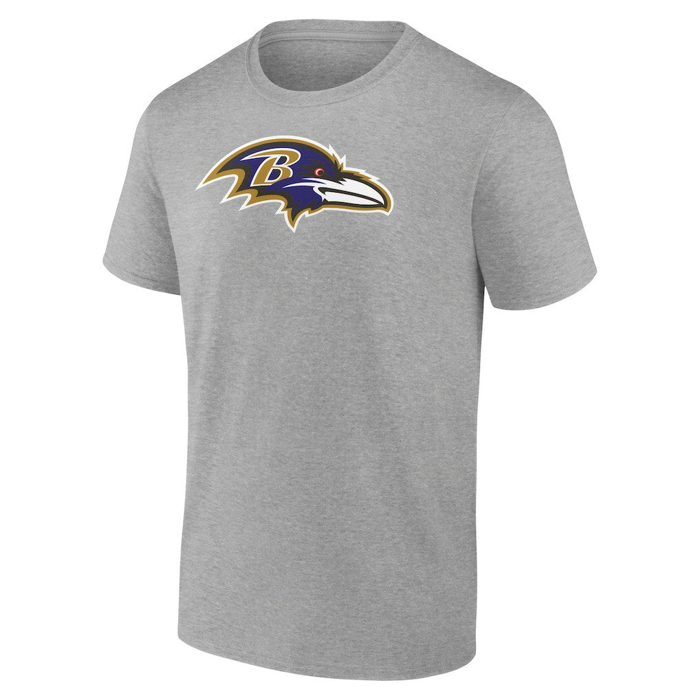 Zay Flowers Baltimore Ravens Icon Player Name & Number T-Shirt - Gray for sale