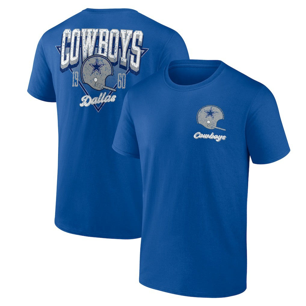Dallas Cowboys Never Over T-Shirt - Royal cheap