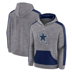 Dallas Cowboys Deliver Pullover Hoodie - Heather Gray discount