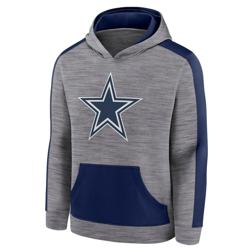 Dallas Cowboys Deliver Pullover Hoodie - Heather Gray discount