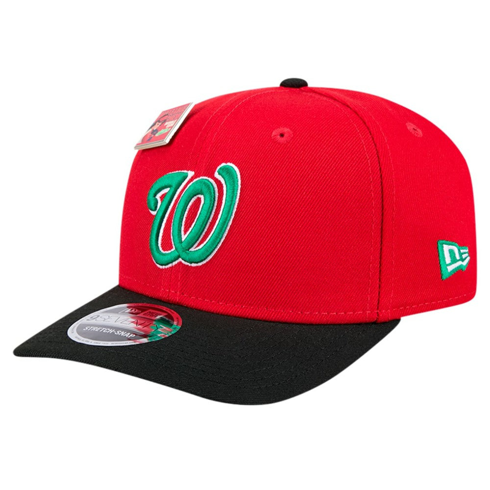 Washington Nationals 2024 Big League Chew Flavor Pack 9SEVENTY Adjustable Hat Red/Black