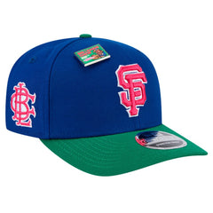 San Francisco Giants 2024 Big League Chew Flavor Pack 9SEVENTY Adjustable Hat Royal/Green