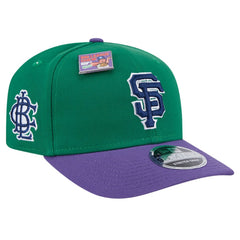 San Francisco Giants 2024 Big League Chew Flavor Pack 9SEVENTY Adjustable Hat Green/Purple