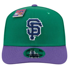 San Francisco Giants 2024 Big League Chew Flavor Pack 9SEVENTY Adjustable Hat Green/Purple