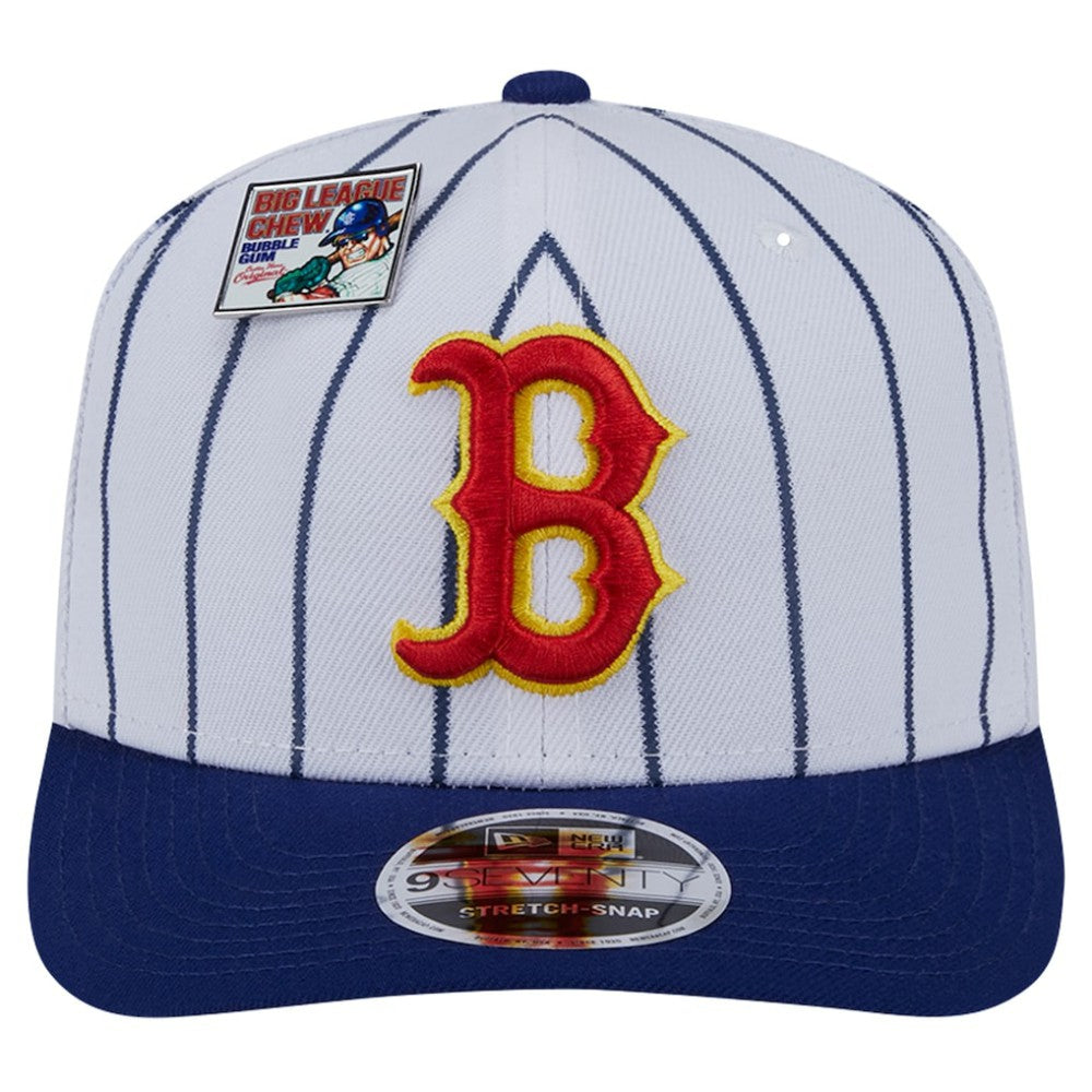 Boston Red Sox 2024 Big League Chew Original 9SEVENTY Adjustable Hat White/Royal