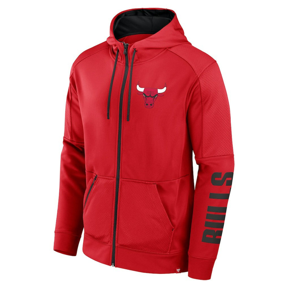 Chicago Bulls Baller Defender Performance Full-Zip Hoodie sale - Red cheap
