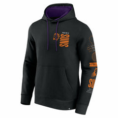 Phoenix Suns Game Time Crossover Pullover Hoodie - Black cheap