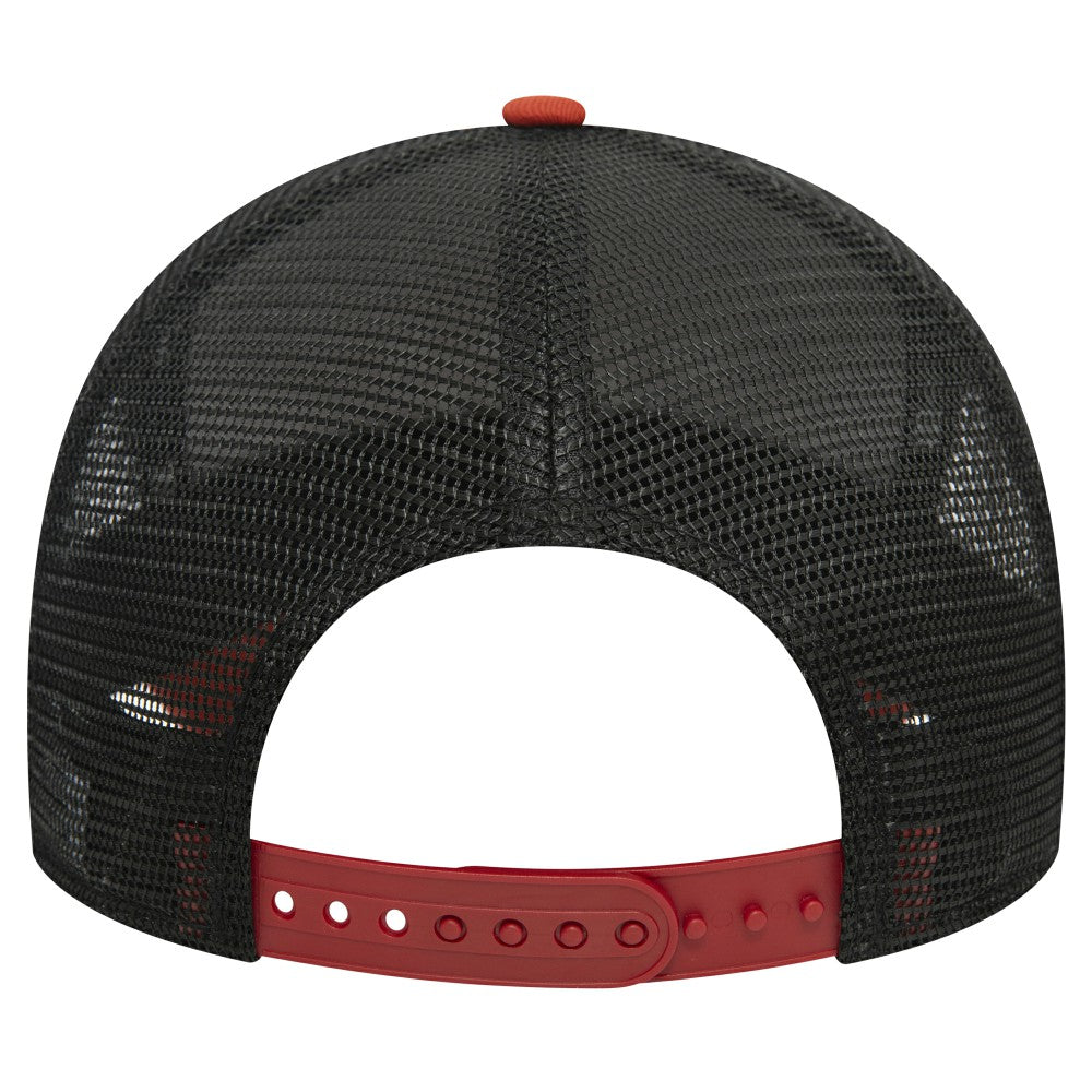 AC Milan New Era 9FORTY A-Frame Trucker Adjustable Hat - Brown on sale