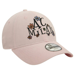 AC Milan New Era Youth Needle Corduroy 9FORTY Adjustable Hat - Light Pink on sale