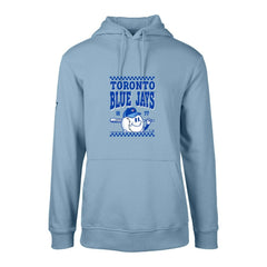 Toronto Blue Jays Levelwear  Podium Inaugural Pullover Hoodie Powder Blue