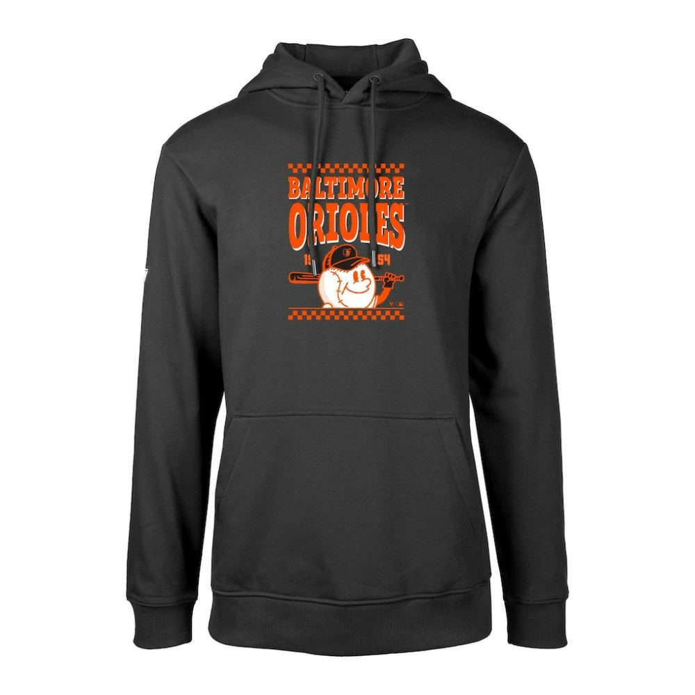 Baltimore Orioles Levelwear  Podium Inaugural Pullover Hoodie Black